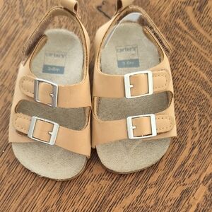 Carter's Tan Baby Sandals